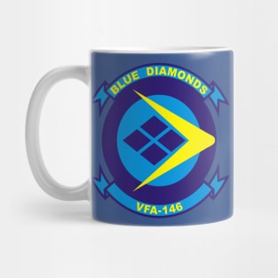 VFA146 Blue Diamonds Mug